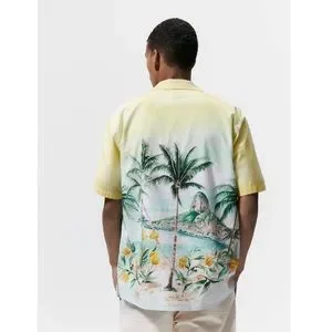 Zara | Shirts | Nwt Zara Man Palm Tree Relaxed Fit Shirt